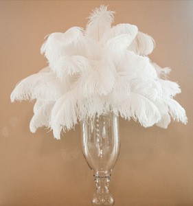 Wholesale Natural Decorative White Ostrich Feathers For Wedding Centerpieces