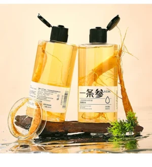 Wholesale OEM Ginseng hyaluronic Acid facial serum Water Pore-shrinking Anti-wrinkle anti-aging skin care facial toner