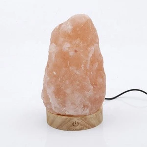 Wholesale pink crystal himalayan salt lamp white natural crafts Himalayan salt lamp