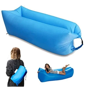 Wholesale price beach rest sleeping lounge fast inflating air sleeping bags for summer