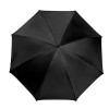 Wholesale promotion sale 30&quot; x 8 polyester black big size uv protection black color golf rain umbrella with custom logo print ad