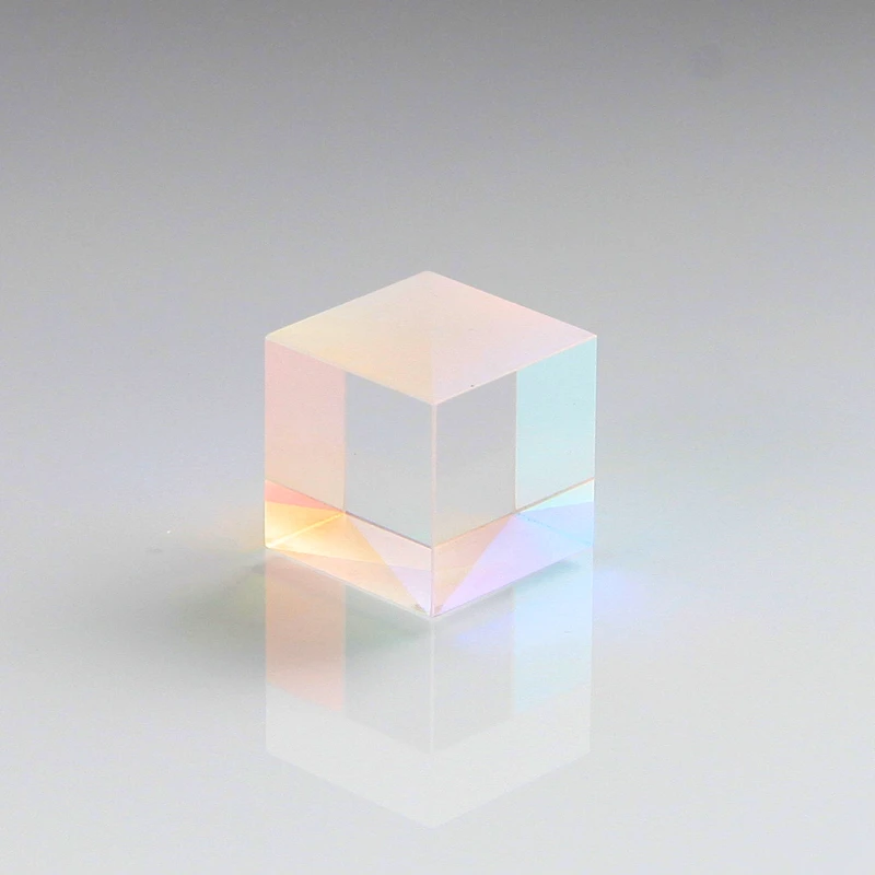 Wholesale quartz bk7 k9  optical glass 15*15mm x cube prism