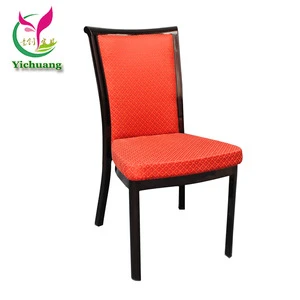 Wholesale stackable fabric upholstered restaurant dining chair