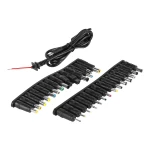 Wholesale Universal 28Pcs Multi-type Adapters Connector Most Laptop Notebook Jack Power Supply Input DC Plug Set
