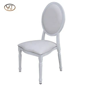 Wholesale White Hotel Stacking Chairs For Banquet Metal