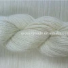 wholesale yak and silk raw hand knitting yarn worsted yak wool blended skein hank hand knit yarn