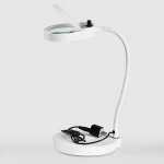 Wholesales  10x 5/15x  10/20X New desk Lamp Magnifier 38 LED Lamp Reading table top illuminated magnifying glass magnifier lamp