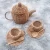 Import Wicker doll furniture - rattan dolls furniture - Tea Pot Cup Set For Baby Playing from Vietnam