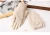 Import Winter warm female half-finger fingerless student gloves knitted rabbit fur knitted Mittens from China