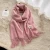Import Winter Warm Long Pure Color Shawl Women Winter 100% Cashmere Scarf With Tassel from China
