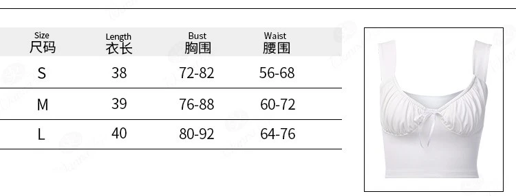 Women Summer Milkmaid Crop Tops Tanks Summer White Ruched Bow Slim Camis 2020 Ladies Wide Strap Tees Skinny Femme Camisole