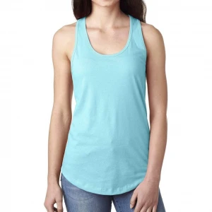Womens Custom Design Summer Tank Tops Spandex Cotton Fitness Tops Ladies Workout Tank Top From Bangladesh