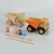 Wooden unfinished educational diy building concrete mixer truck toys