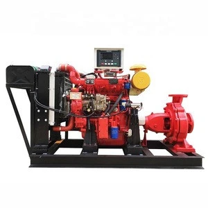 XBC Mobile diesel engine water pump diesel generator with fuel
