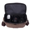 YD-3191 vintage quality unisex custom video leather canvas dslr camera bag , camera shoulder bag dslr