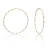 Import yiwu popular products sourcing agent items wholesale,exaggerated nightclub queen metal wire winding cheap gold earring hoops from China