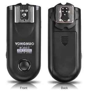 YONGNUO Wireless Camera Shutter Release & Fash Trigger RF-603II C3 For Canon 5DIII 6DII 700D 80D