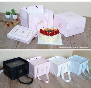 Young Living Rectangle Cupcake Box Paper Cake Box Import From China Factory In EECA
