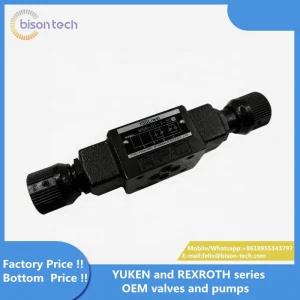 YUKEN series MSW-01 Throttle and check modular valves  hydraulic modular valve MSA-01 MSB-01