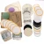 Import Zero Waste Round Custom 2 3 4 Layer Make Up Set Instruction Note 20 Reusable Remover Bamboo Cotton Pads from China