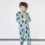 Import zm53454a Baby children warm pajamas wholesale baby sleepwear on sale from China