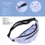 Import Zohra new arrival 3zipper custom waist bags with 3d digital printing from China