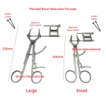 Pointed Bone Reduction Forceps with Aimed Tip Locking Pliers – Orthopedic Instrument