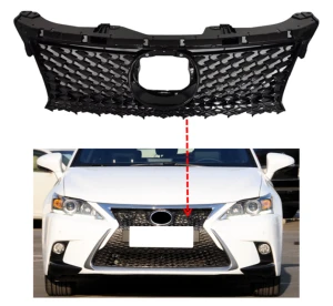 Car Radiator Grille 53111-76080 Front Bumper Auto Body Systems Autoparts For Lexus F-Sport CT200h 2014-16