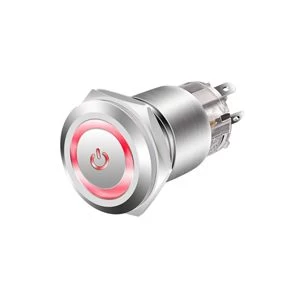 Metal Pushbutton Switch 19mm
