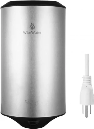 Wisewater High Speed Hand Dryer Stainless Steel Carbon Brush - Brushed Finish