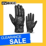 INBIKE Winter Touch Screen Full Finger Anti Slip Silicone Rubber Racing Motorcycle Gloves CM310