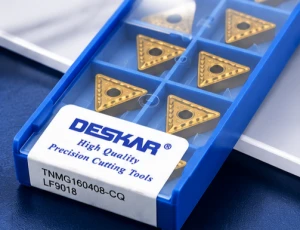 DESKAR TNMG160408-CQ LF9018 Carbide Turning Insert for Steel CNC Lathe