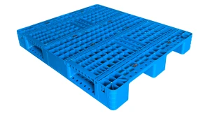 Durable Three Runners Grid Plastic Pallet for Warehouse and Transportation