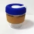 Import glass coffee cup keep cup with silicone lid and cork from China