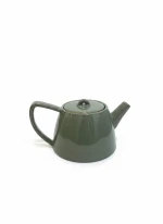 Emerald Green Ceramic Teapot
