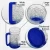 Import 2022 high quality new plastic cheap customize double wall frosty cup ice cup freezer cup from China
