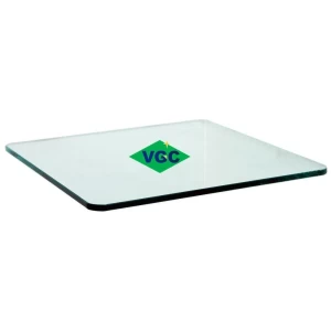 VGC 6MM-10MM Round and Square Reinforced Chair Mat Tempered Glass Floor Panel Chair Mats