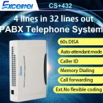 Excelltel PABX PBX System with factory price CS+432