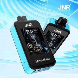 Best Wholesale Price JNR Mediamax 40K Blue Razz Ice 40000 Puffs Smart Phone Functions with HD Touch Screen