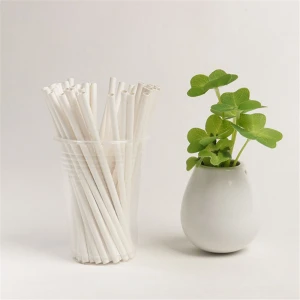 Recycled Paper Straw One Time Use Disposable Party Straw Decorations Drinking Paper Straws Party