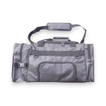 Custom Waterproof Gym Duffle Bag Heavy Duty Sports Travel Luggage with Shoe Compartment