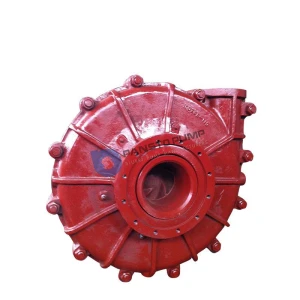 High Pressure Single Suction Double Casing Sand Pump in Coastal Reclamation