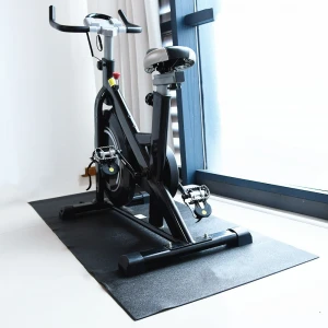 Cycling Deal Exercise Fitness Mat for Treadmill Bike Gym Equipment Waterproof Mat