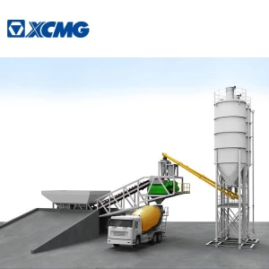 XCMG Factory HZS40VY Cement Producing Plant 40m3/h Mobile Mini Cement Mixing Plant for Sale
