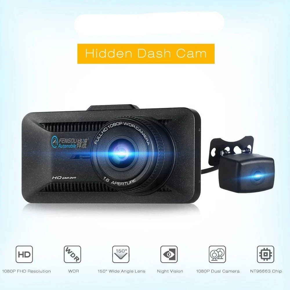 Buy Novatek 96663 Super Night Vision G-sensor Mini Car Dvr Dashcam ...