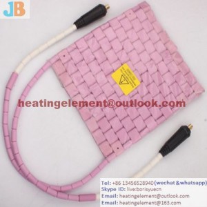 Beads ceramic heater flexible ceramic heating pad