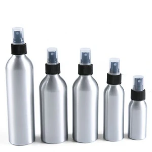 Refillable Perfume Metal Aluminum Cosmetics Spray Bottle
