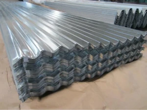 Tianjin Tiptop GI roofing sheet 镀锌瓦楞板