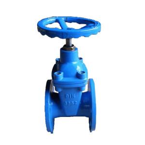 SYI Excellent Corrosion Protection PN10 PN16 DIN 3352 F4 Non-Rising Stem Metal Seated Gate Valve