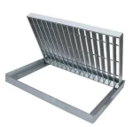 Step plate, hot-dip galvanized steel grating, toothed steel grating, steel grille, trench cover